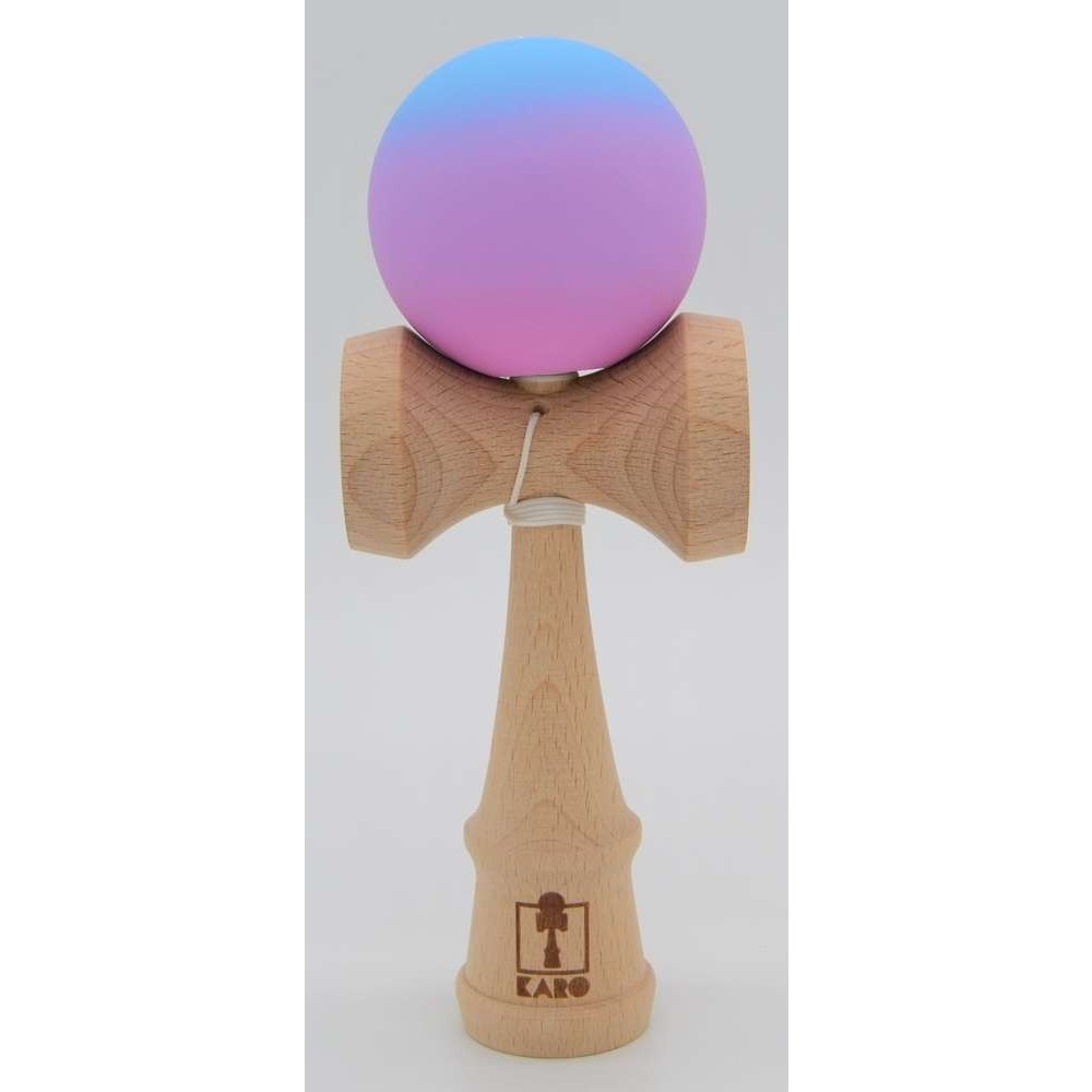 Kendama Karo Grip F3 Cusion Fade Lemn Fag Bleu-roz deschis-roz inchis