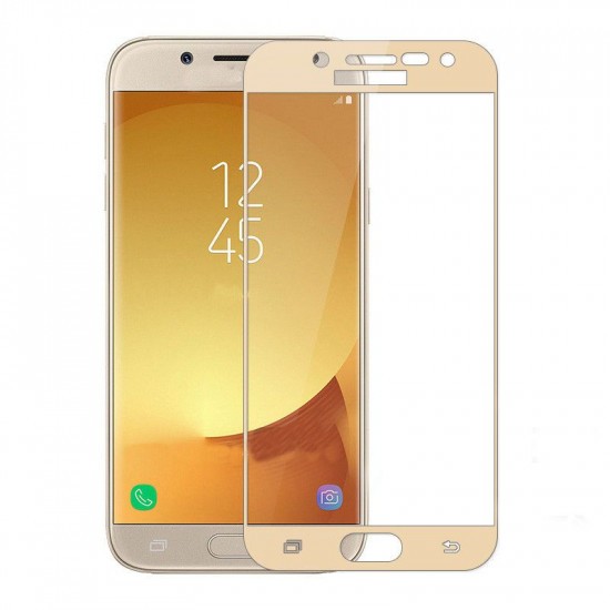 Folie Sticla Huawei Mate 10 Full Face Auriu