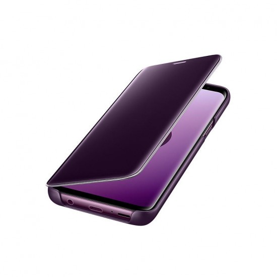 Husa Samsung Galaxy A6 2018 Flip Cover Oglinda Violet