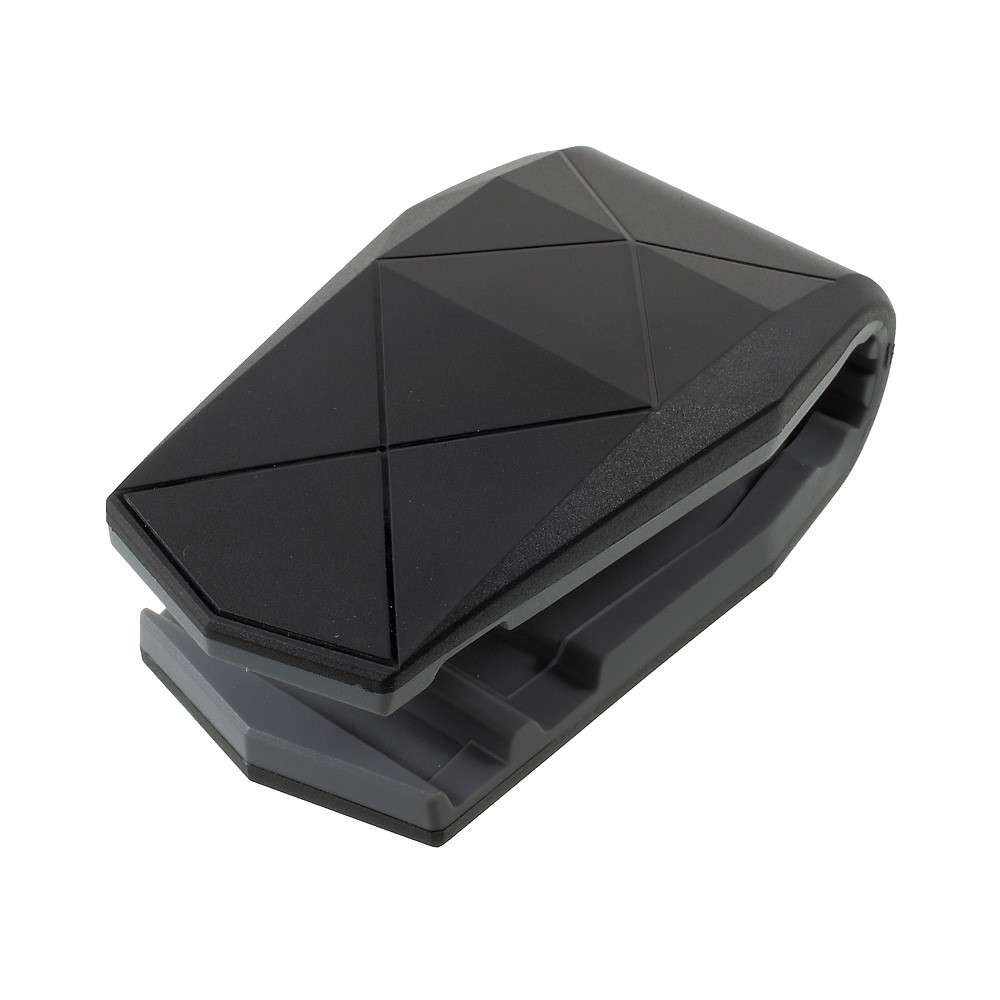 Suport auto pentru telefon A12 Alligator Clip Flippy, Negru