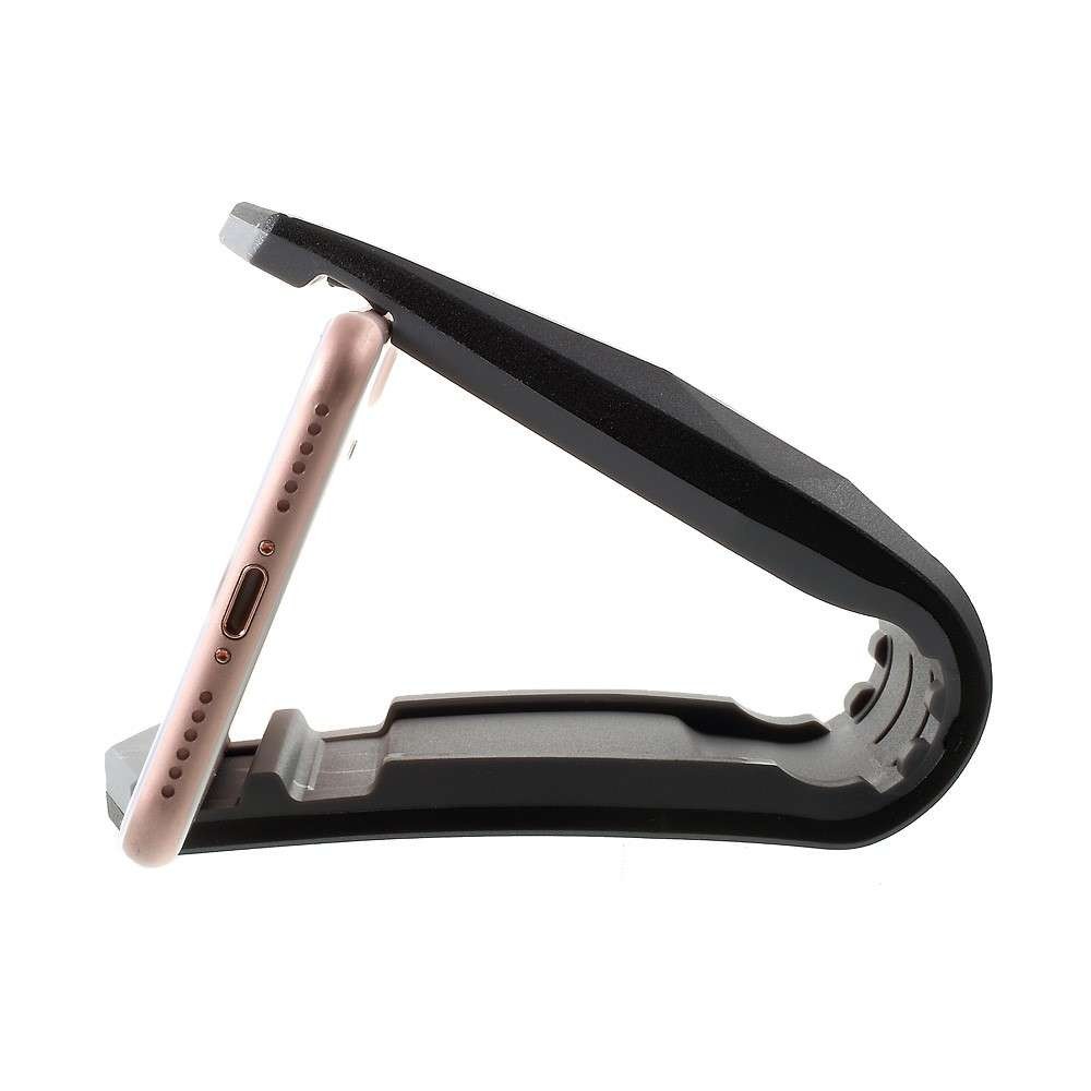 Suport auto pentru telefon A12 Alligator Clip Flippy, Negru