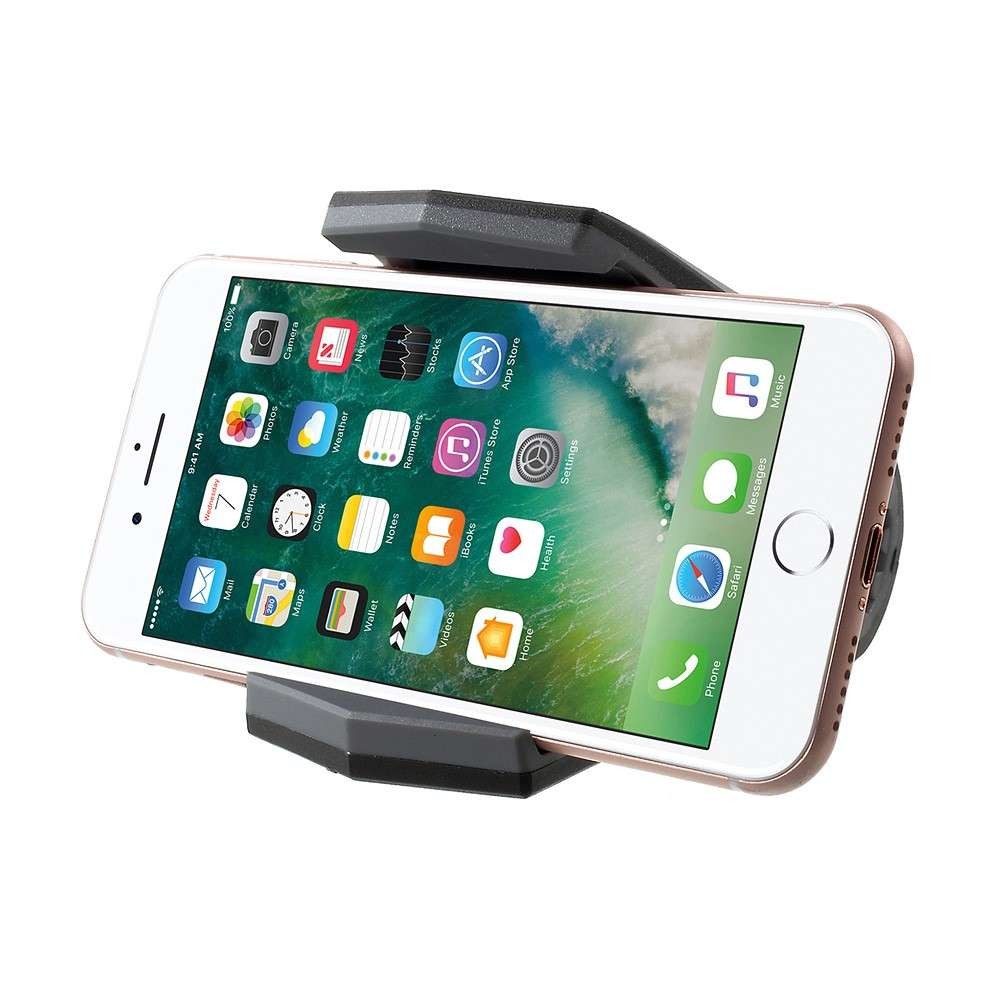 Suport auto pentru telefon A12 Alligator Clip Flippy, Negru