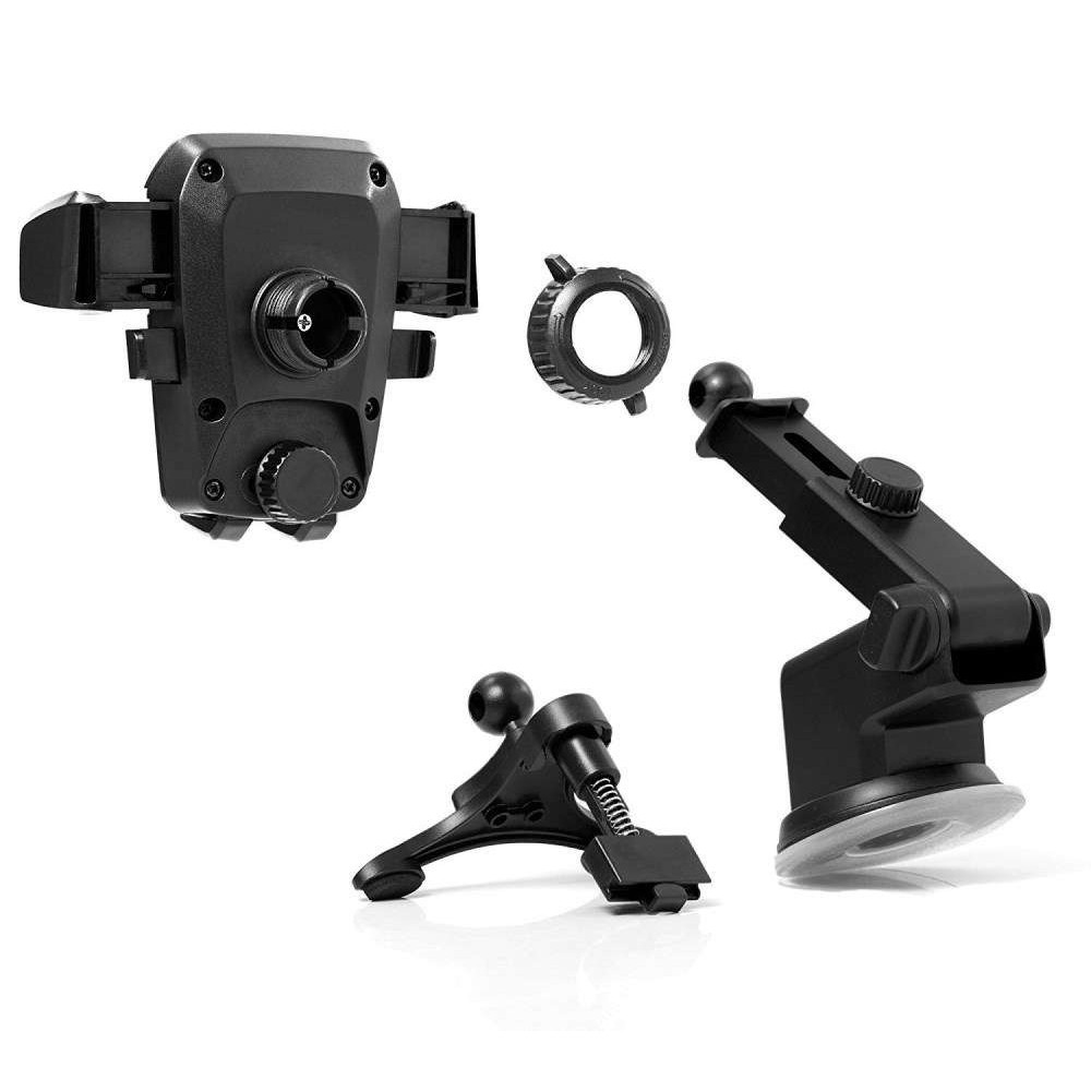Suport auto cu brat telescopic Flippy pentru telefon BK0049-C, Negru