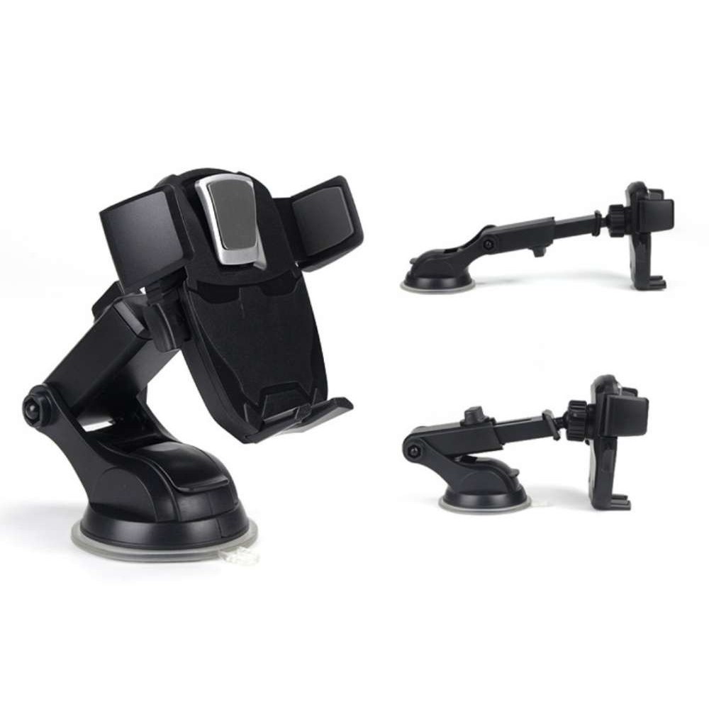 Suport auto cu brat telescopic Flippy pentru telefon BK0049-C, Negru