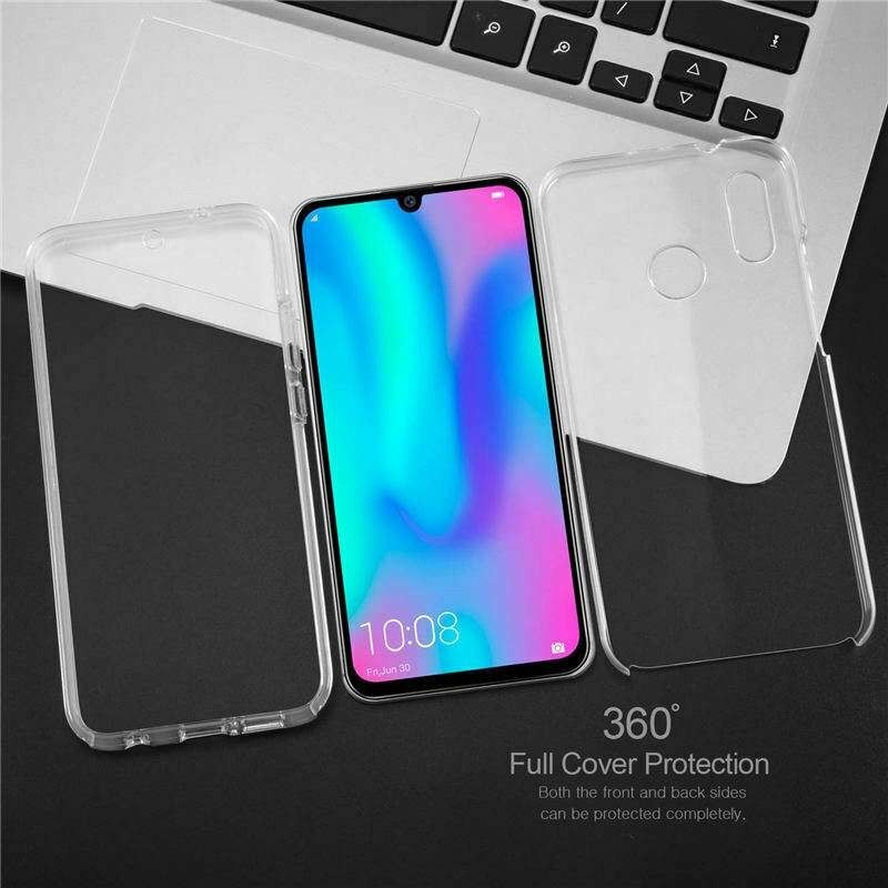 Husa de protectie Flippy® compatibila cu Huawei P Smart 2019 Full Tpu 360 Transparent