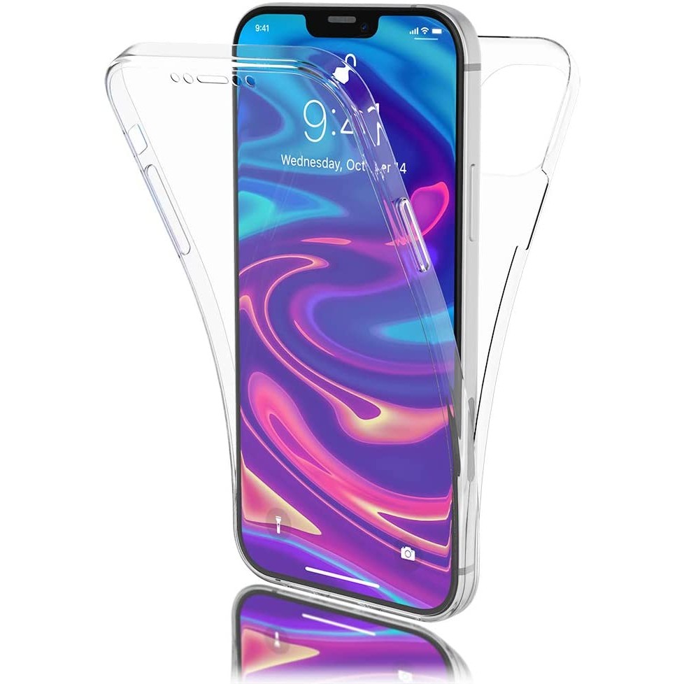 Husa de protectie Flippy® compatibila cu Huawei P Smart 2019 Full Tpu 360 Transparent