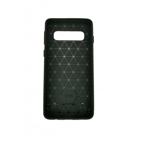 Husa Samsung Galaxy S10 Tpu, carbon, Negru