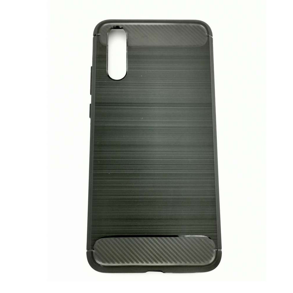 Husa Huawei P20 Tpu, carbon, Negru