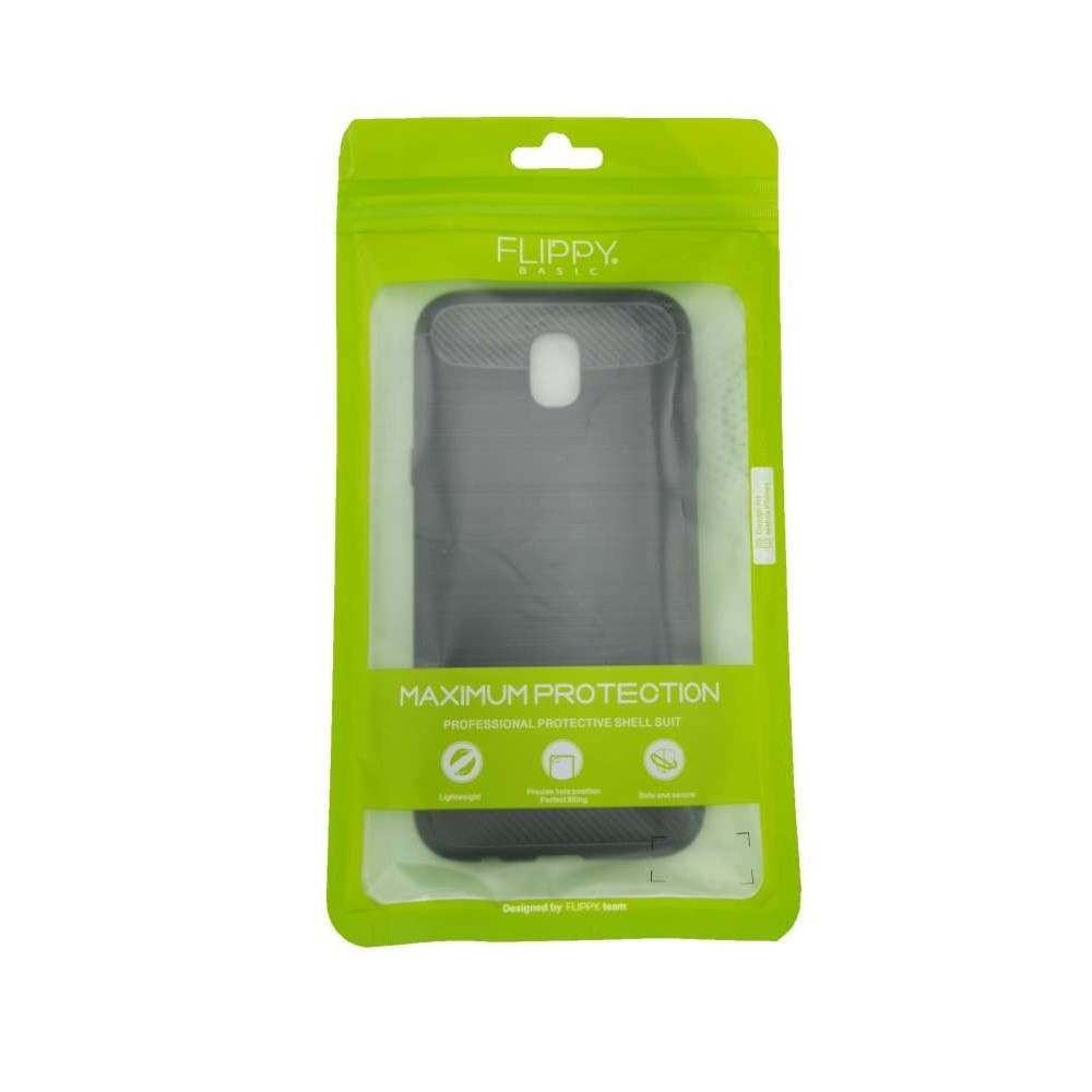 Husa Samsung Galaxy J7 2017 Tpu, carbon, Negru