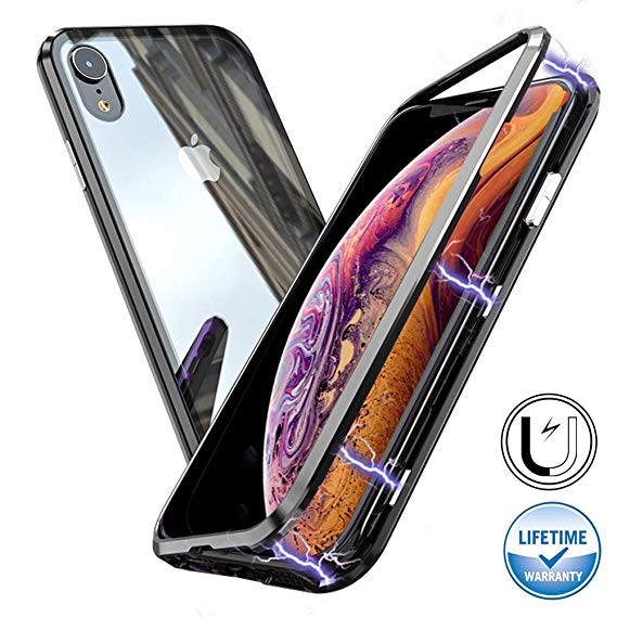 Husa de protectie Magnetic 360 pentru Apple iPhone XR, Negru