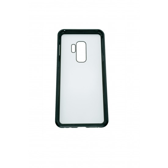 Husa de protectie Magnetic 360 pentru Samsung Galaxy S9 Plus, Negru