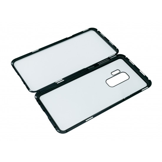 Husa de protectie Magnetic 360 pentru Samsung Galaxy S9 Plus, Negru