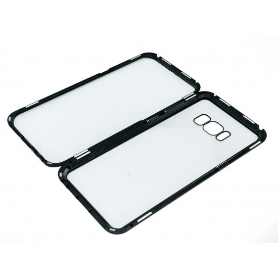 Husa de protectie Magnetic 360 pentru Samsung Galaxy S8, Negru