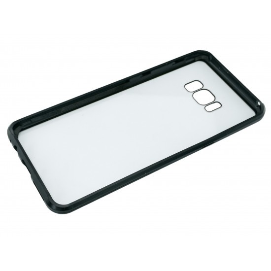 Husa de protectie Magnetic 360 pentru Samsung Galaxy S8 Plus, Negru