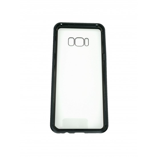 Husa de protectie Magnetic 360 pentru Samsung Galaxy S8 Plus, Negru