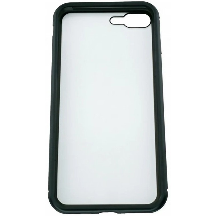 Husa de Protectie, Flippy, pentru Apple iPhone XS Max, Magnetic 360, Metal, cu Folie Sticla Inclusa, Negru
