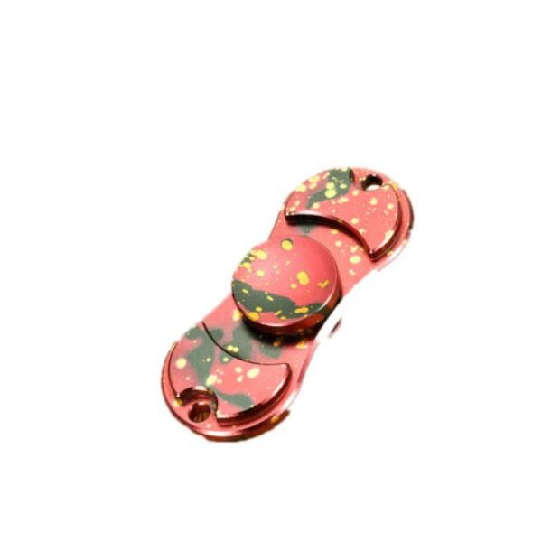 Jucarie Interactiva Fidget Spinner Dual Rosu
