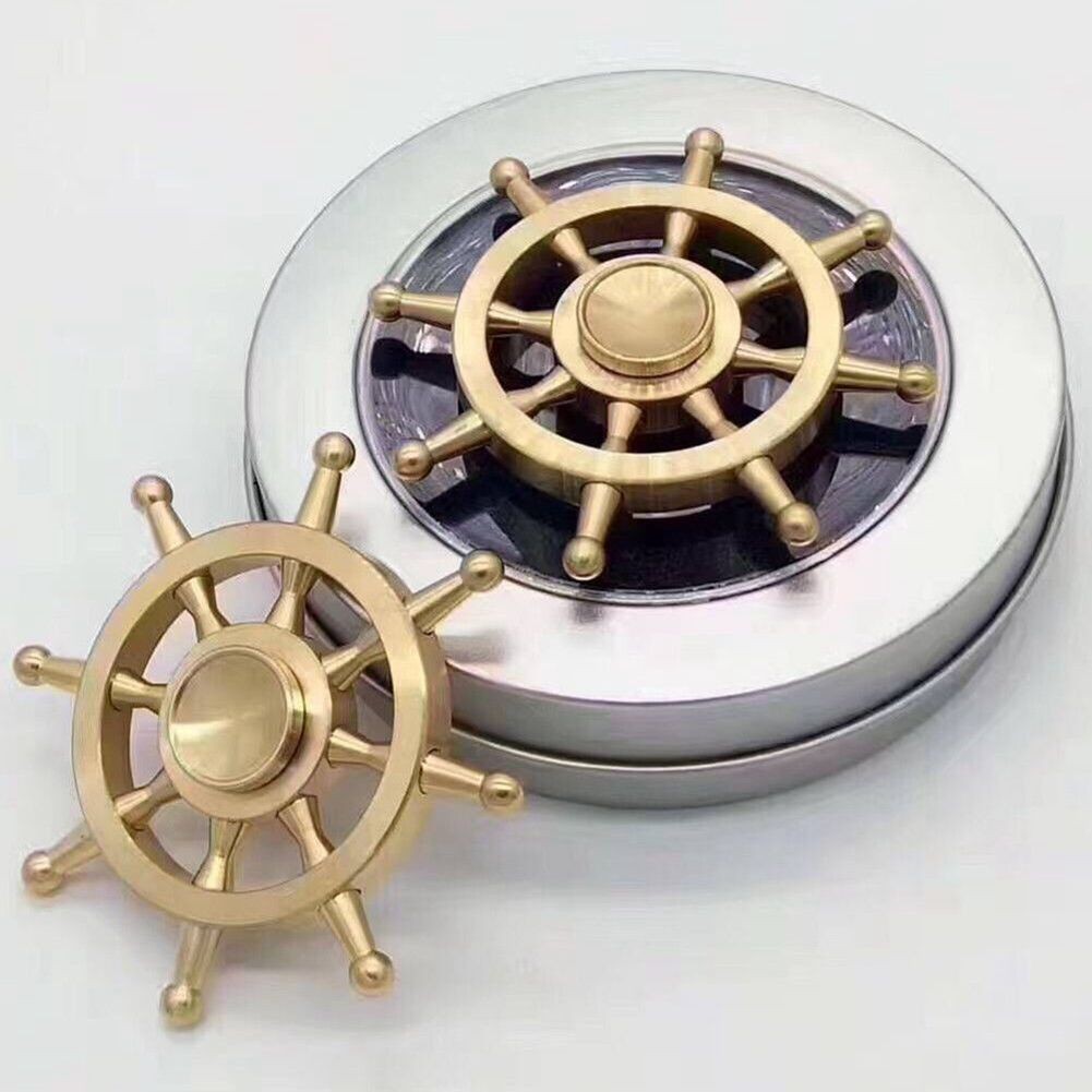 Fidget Spinner Model Marinar Auriu
