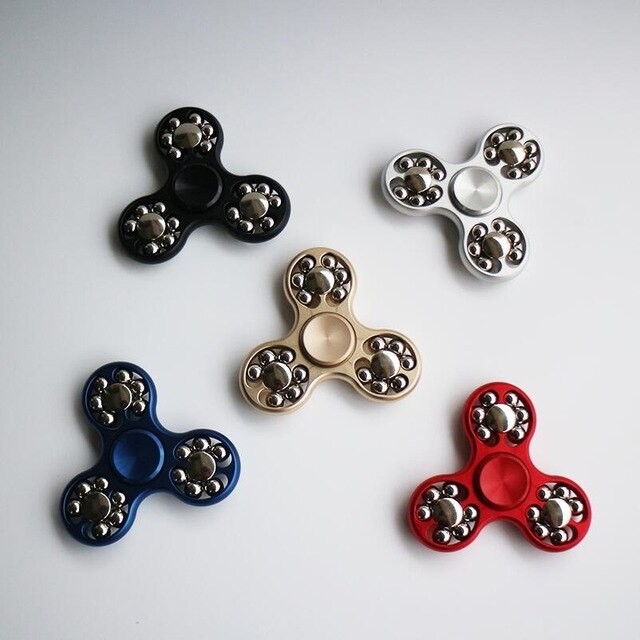 Fidget Spinner 18 Balls, Rosu