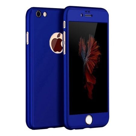 Husa Samsung Galaxy A50 Flippy® Full Cover 360, Albastru + Folie de protectie