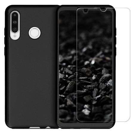 Husa de protectie Flippy compatibila cu Huawei P30 Lite Full Cover 360 Negru + Folie de protectie