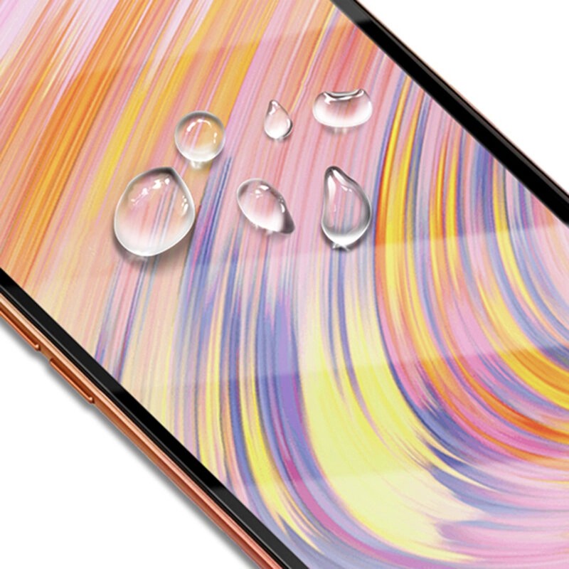 Folie Sticla Securizata Curbata Flippy pentru Samsung Galaxy S9, Transparenta HD, Lipici pe margini, Contur Negru