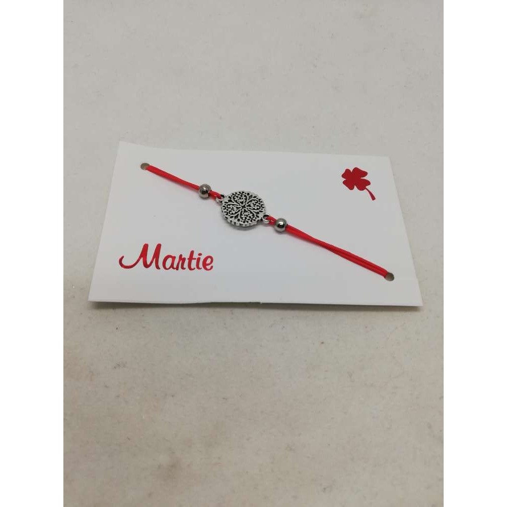Bratara martisor cu doua bile