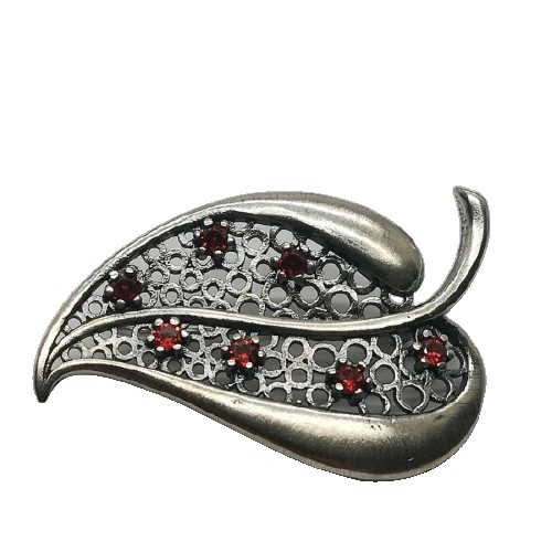 Brosa din Argint 925 Frunza Mare