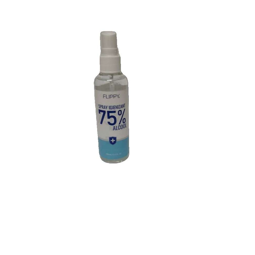 Spray Dezinfectant Instant cu 75 % alcool Flippy, 100 ml