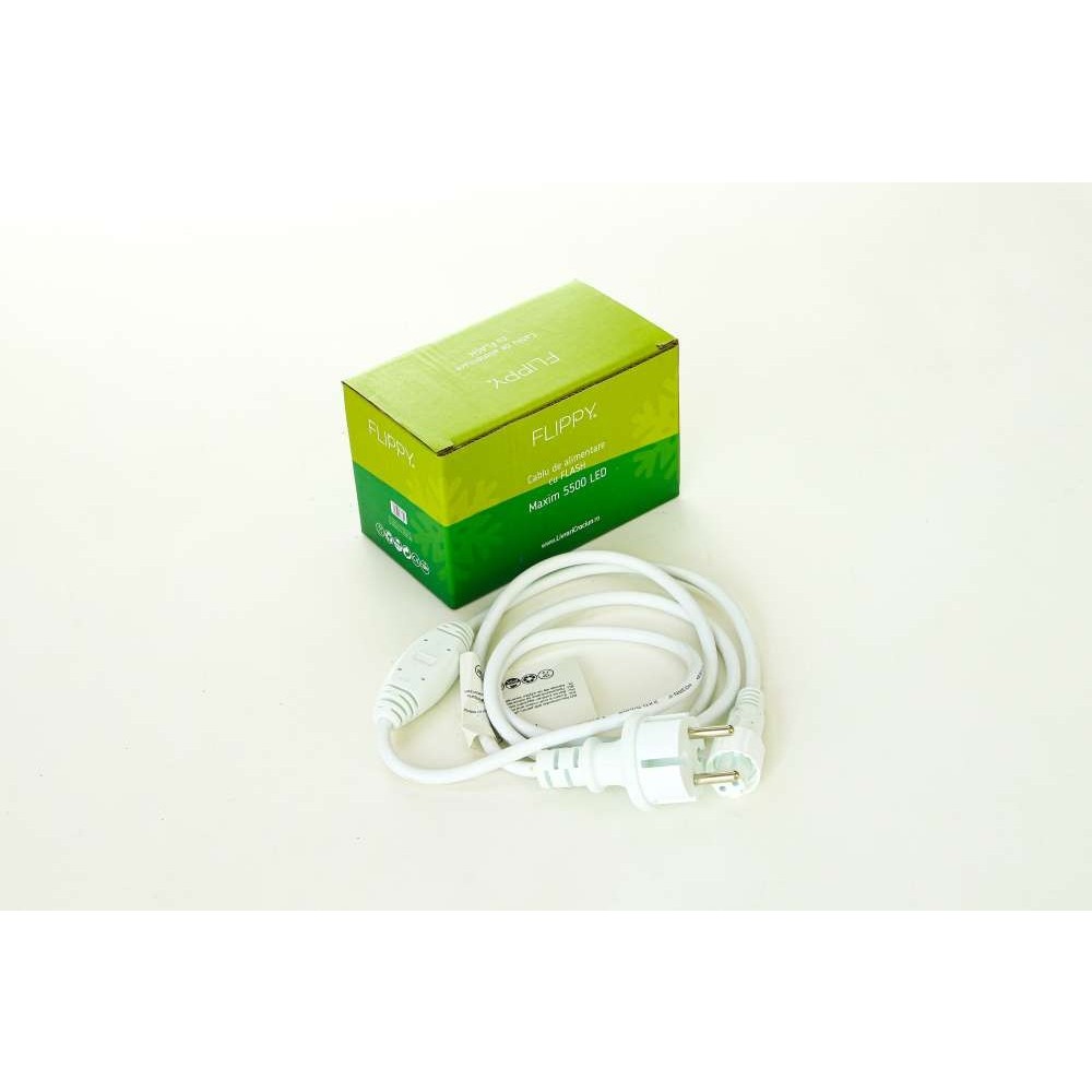 Instalatie de Craciun Premium Flippy® Tip Franjuri, Flash, cu transformator, 165 m, 3960 LED-uri, Interconectabila, Fir Alb, Alb Cald