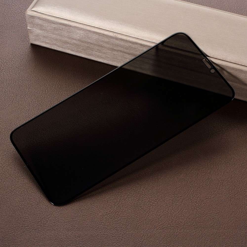 Folie Sticla Apple iPhone X/XS Full Glue Privacy Negru