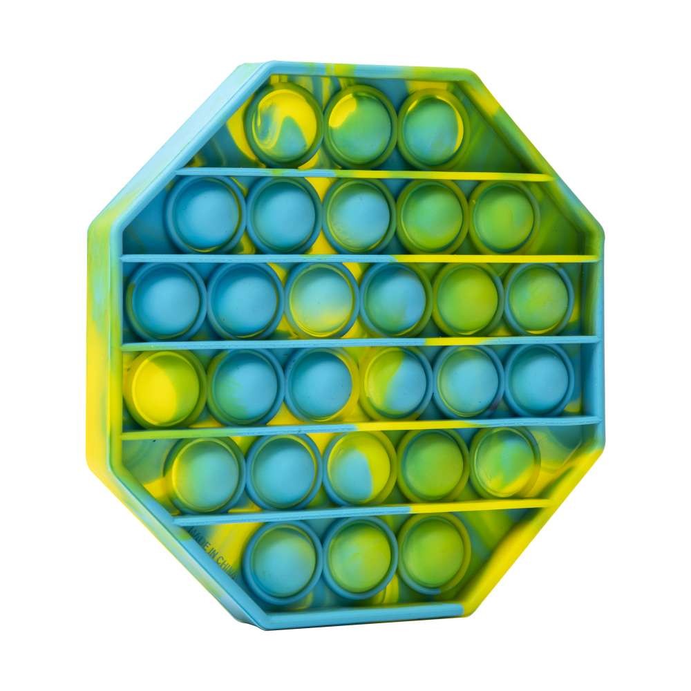 Jucarie Pop it Now & Flip it, Push Bubble Hexagon Multicolor
