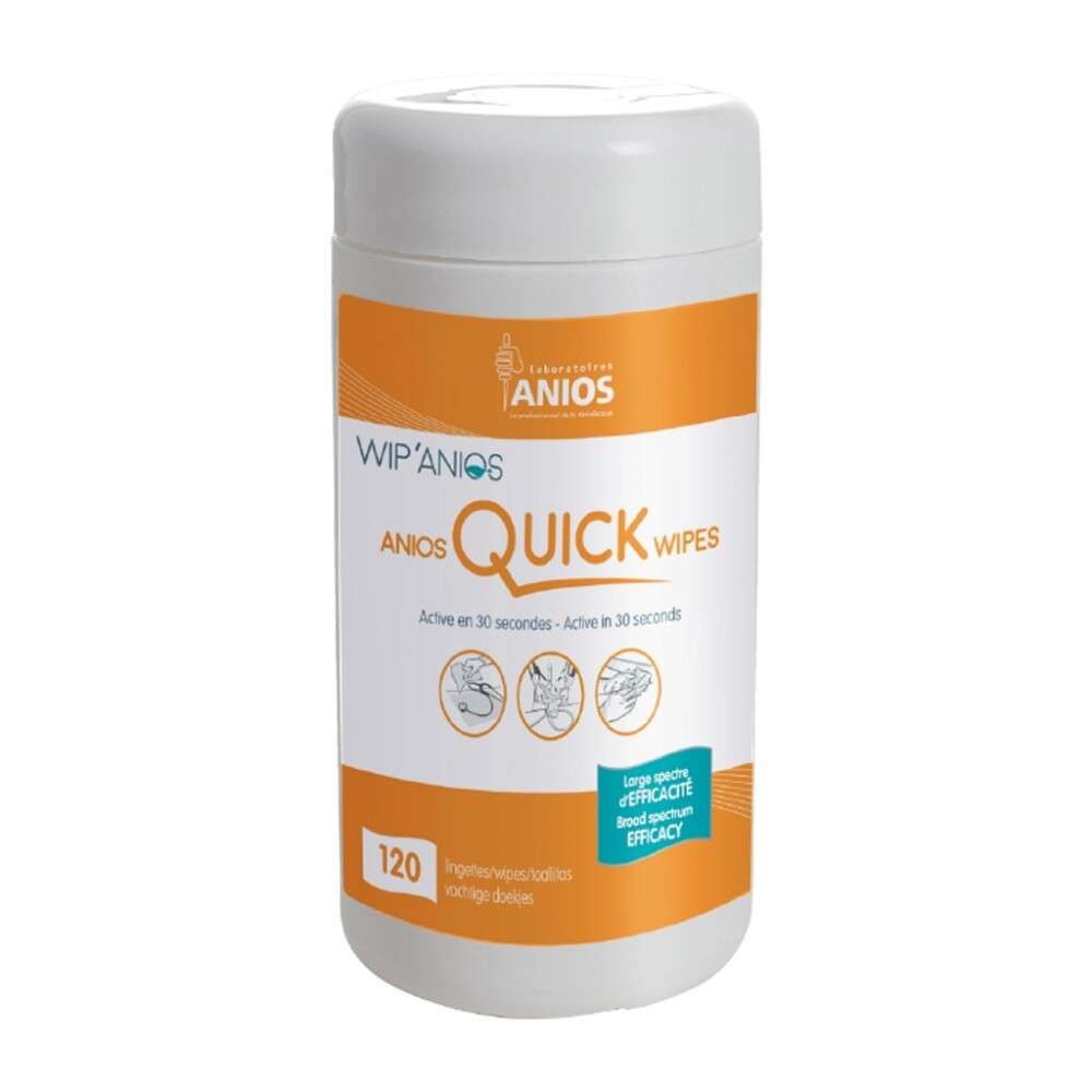 Servetele dezinfectante pentru dispozitivele medicale neimersibile ANIOS QUICK WIPES