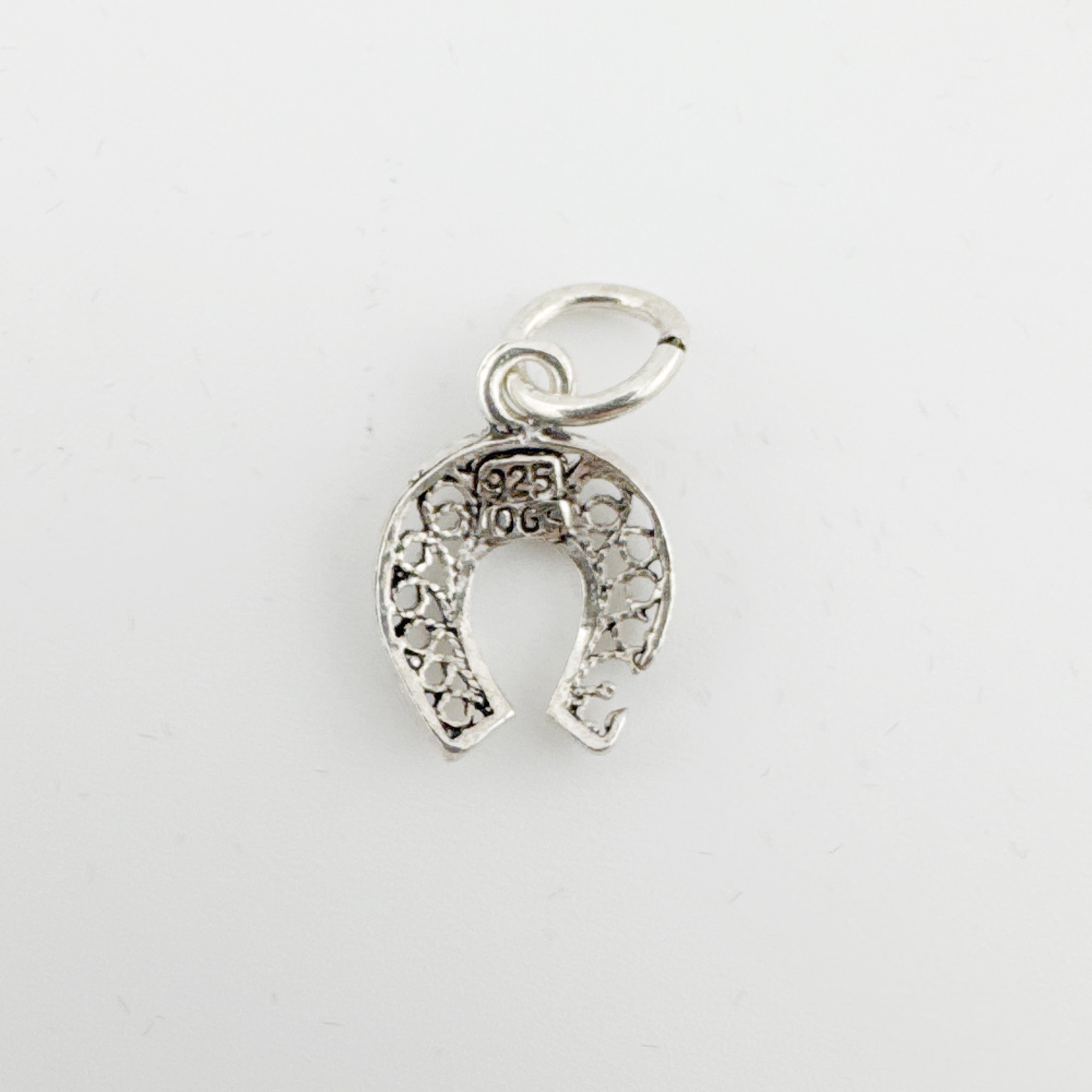 Pandantiv Argint 925, Jolie, pentru Dama, Model Potcoava Filigran, 0.62 gr, Argintiu