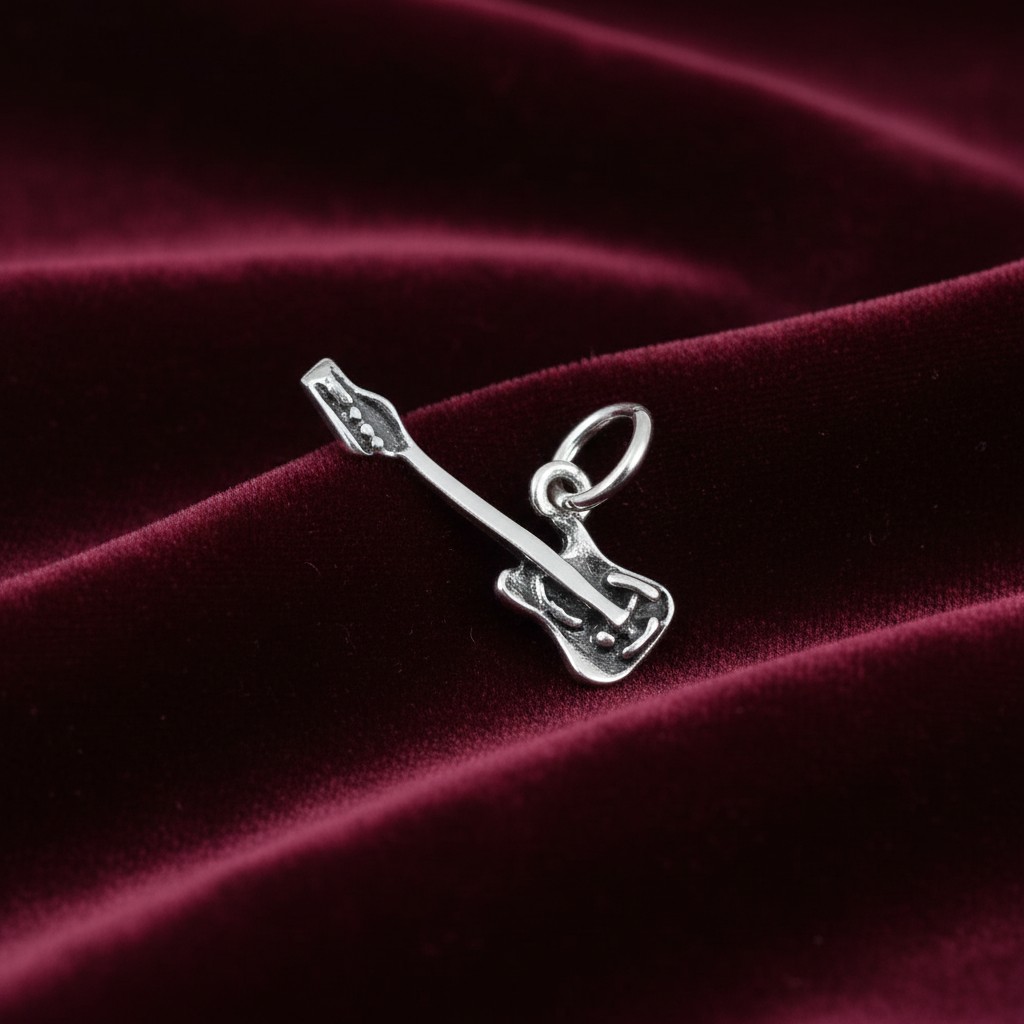 Pandantiv Argint 925, Jolie Silver, Chitară, 0.69g