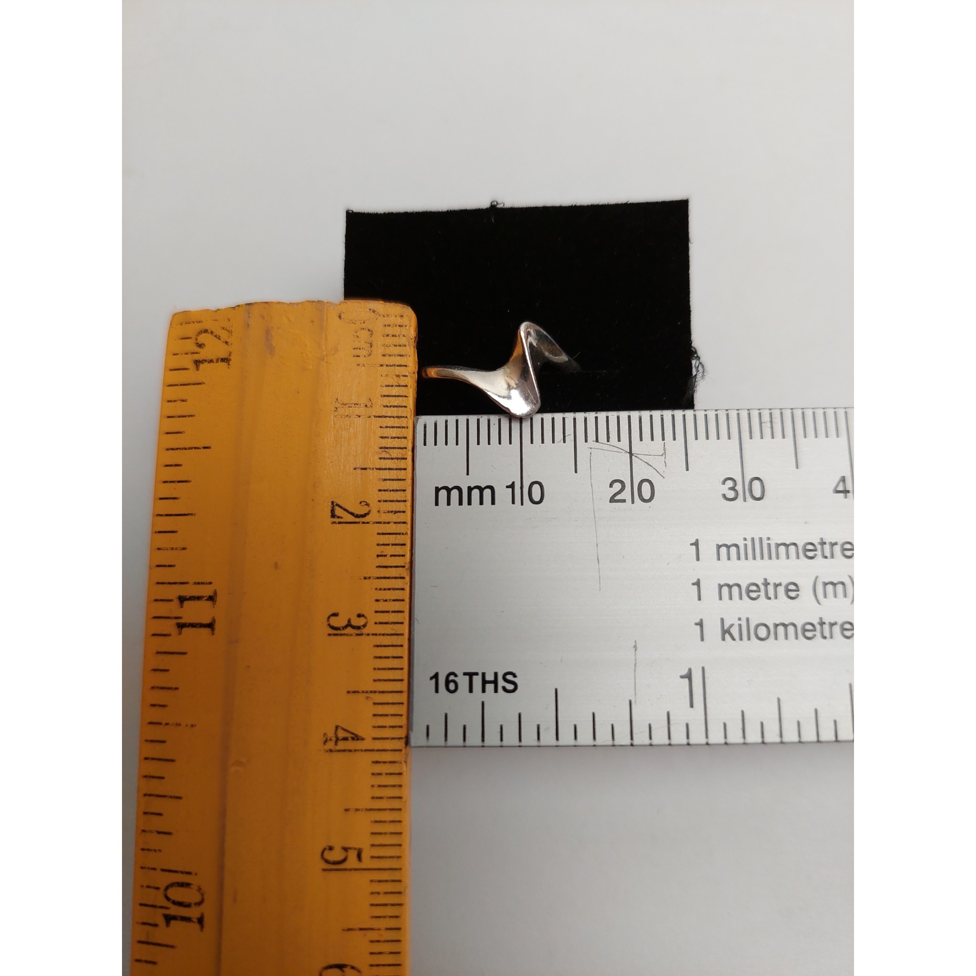 Inel din Argint 925, model Coada de Rata, Jolie Silver, 1g, 1 cm x 1 cm