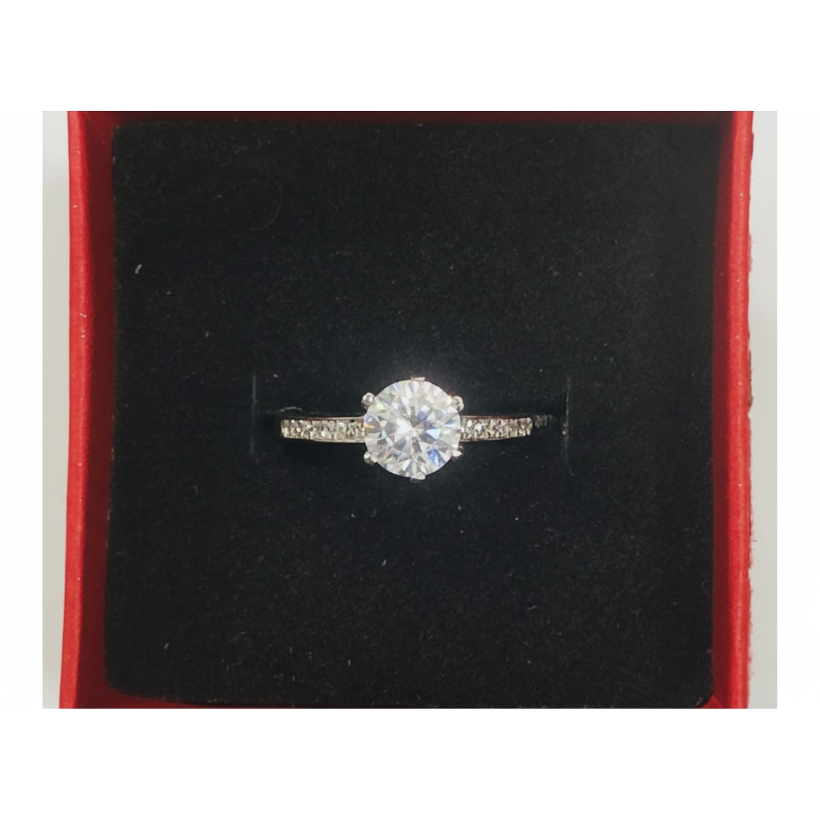 Inel Logodnă Argint 925, Jolie Silver, Piatra Rotundă, 1.18g