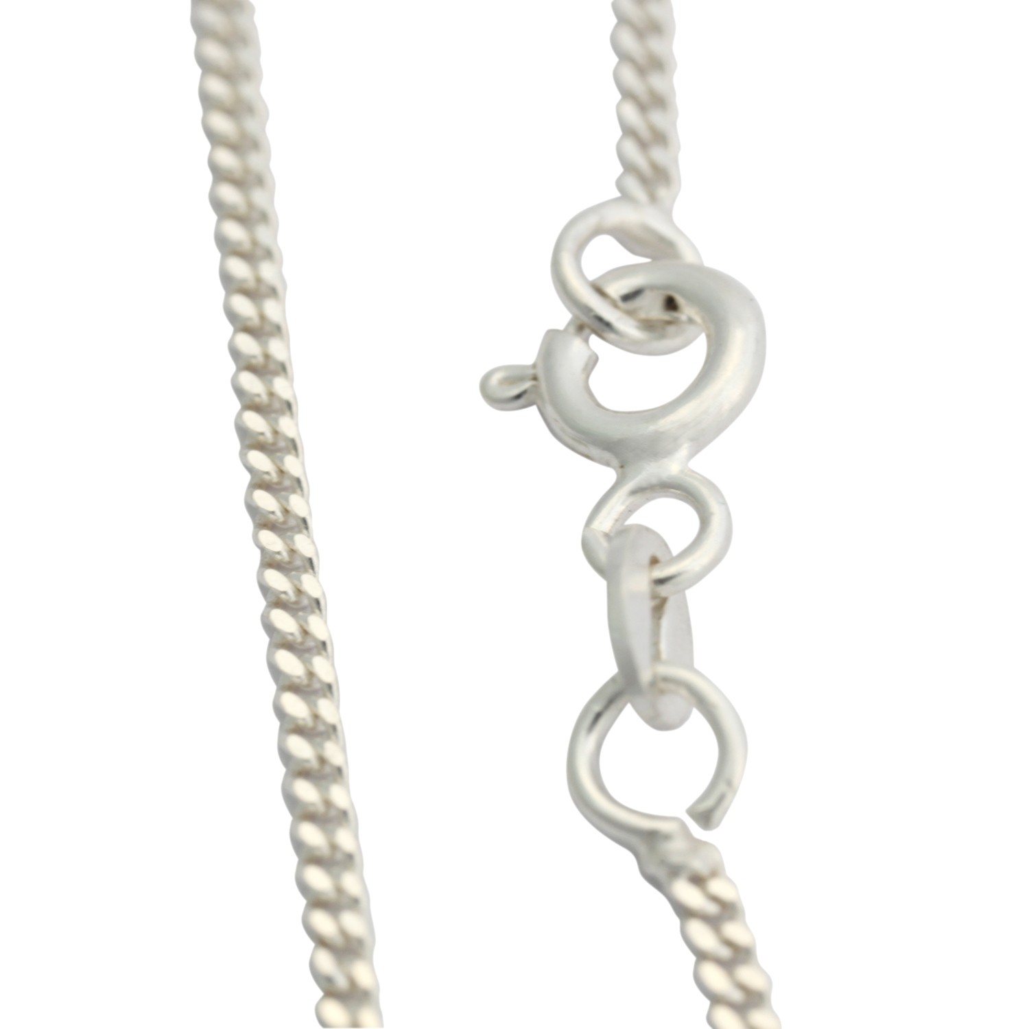 Lantisor din Argint 925, model cu zale plate, 40 cm