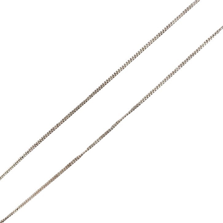 Lantisor din Argint 925, model cu zale plate, 40 cm