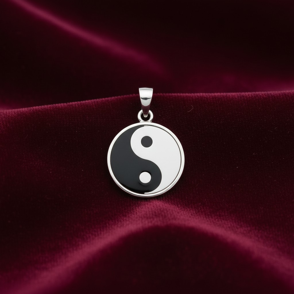 Pandantiv Din Argint 925, Jolie Silver, Ying și Yang, 1.23g