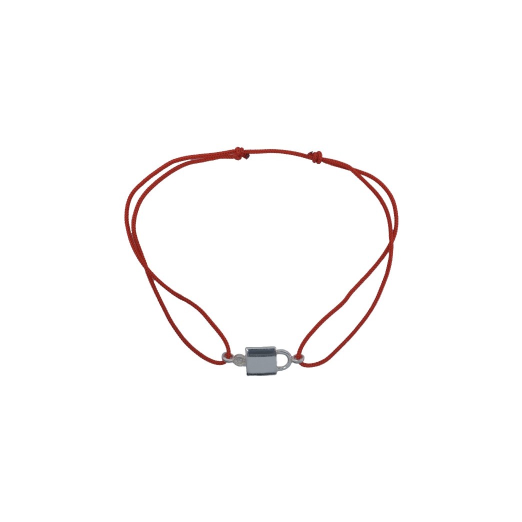 Bratara cu nod dublu din Argint 925 Lacat, 0.58 g