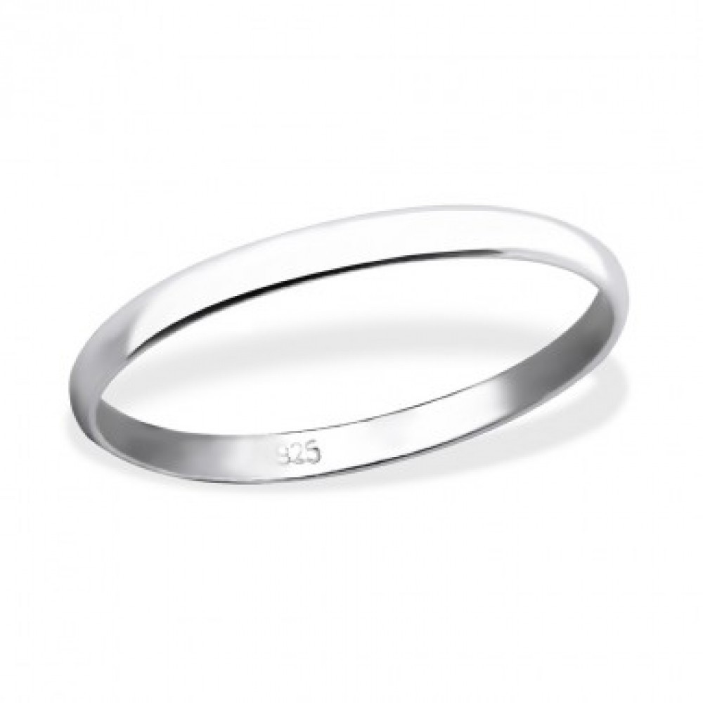 Inel Argint 925 Tip Verigheta Simpla, Marimea 54 2