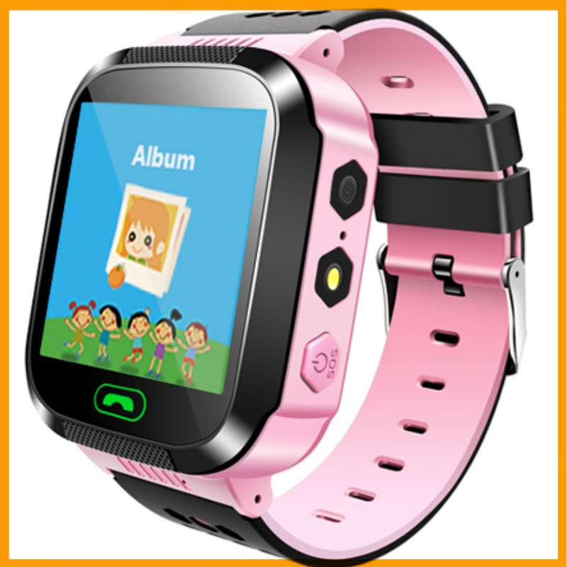 Ceas Smartwatch Pentru Copii Q528 cu Functie Telefon, Localizare GPS, Istoric traseu, Apel de Monitorizare, Camera, Roz