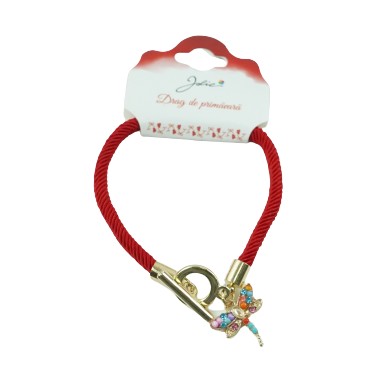 Martisor Bratara Aurie Jolie Libelula cu Pietre