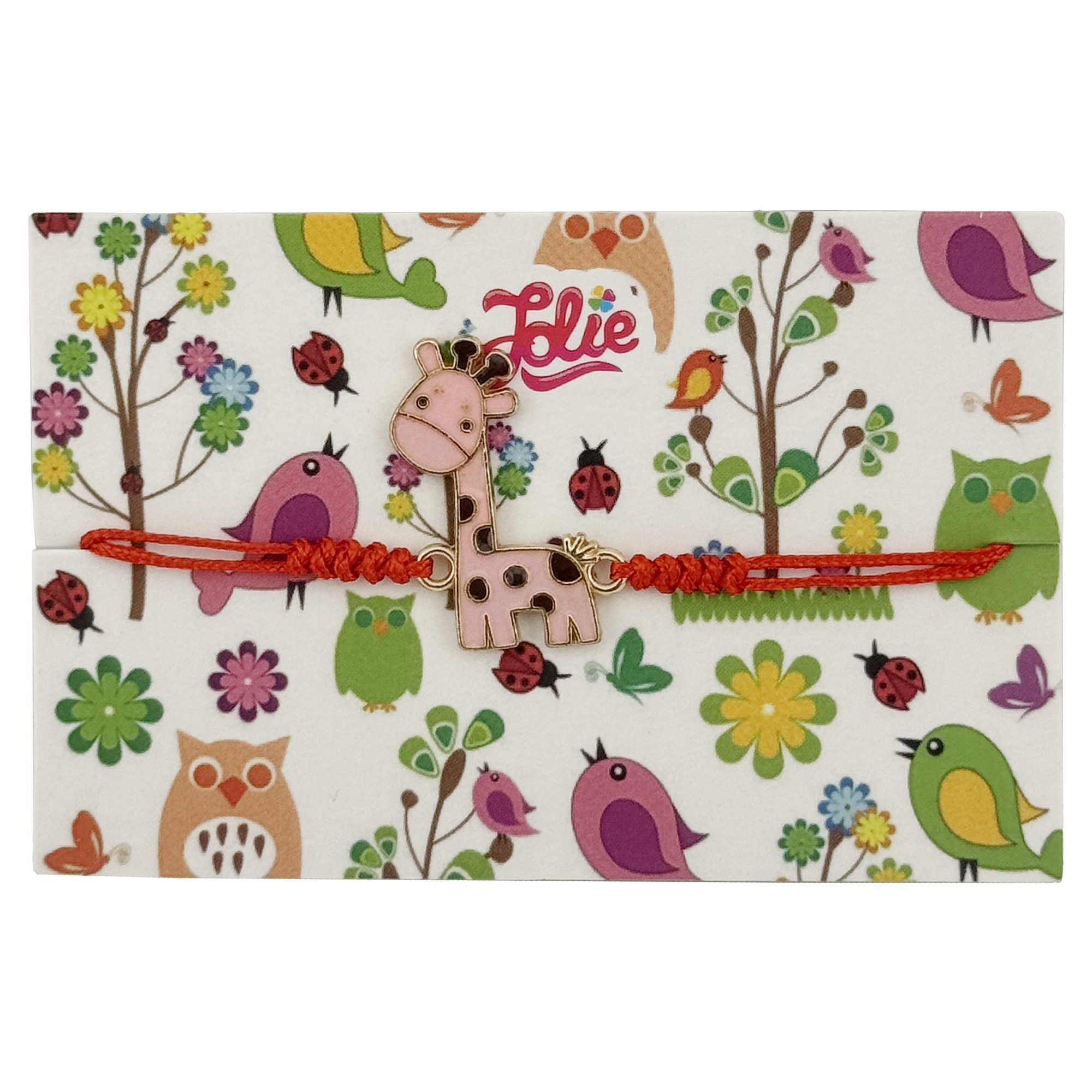 Bratara Jolie cu Impletitura pentru Copii Girafa