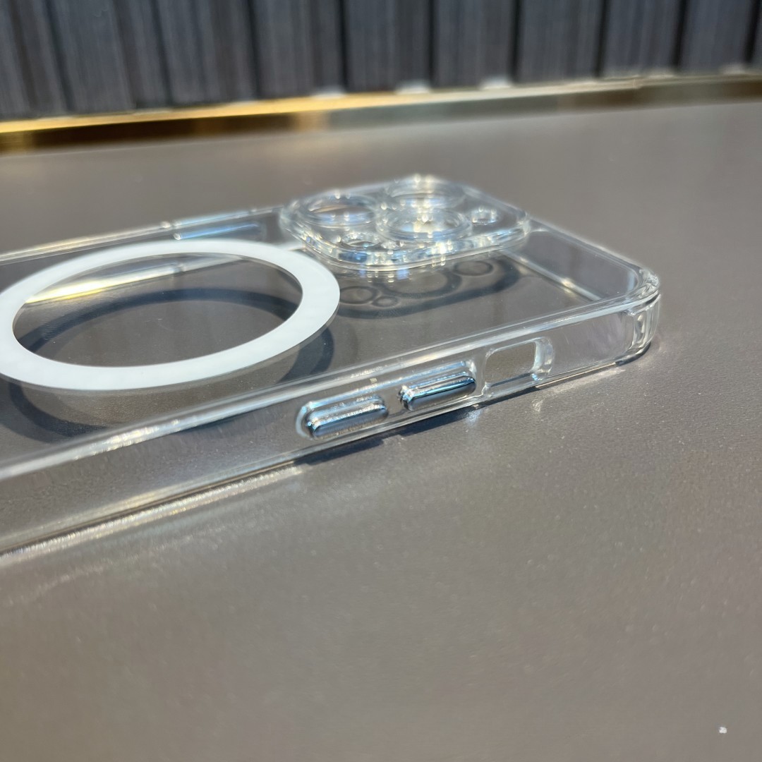 Husa de protectie, Flippy, iPhone 11 Pro, Transparenta, Compatibila cu incarcarea wireless MagSafe, Transparenta