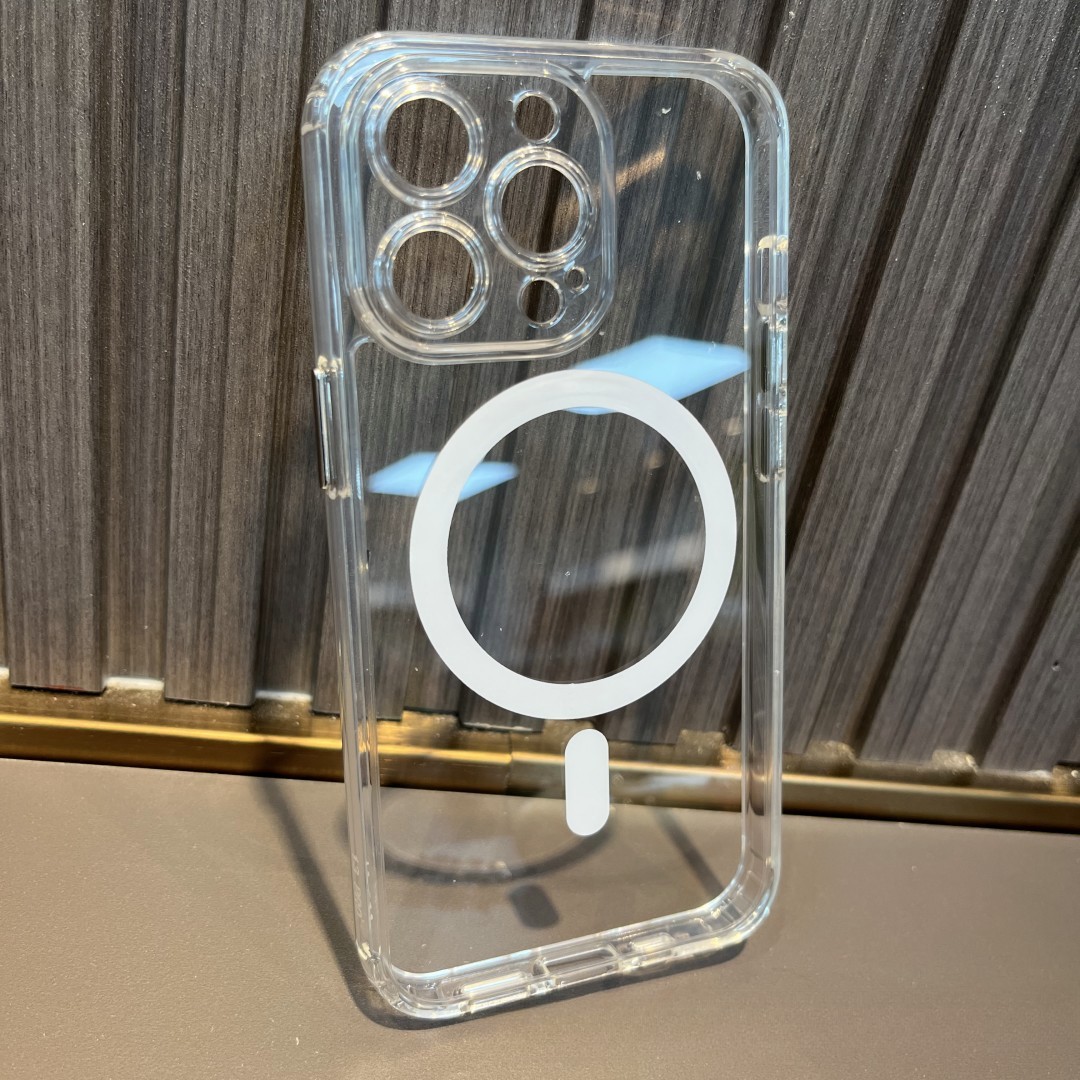 Husa de protectie, Flippy, iPhone 11 Pro, Transparenta, Compatibila cu incarcarea wireless MagSafe, Transparenta