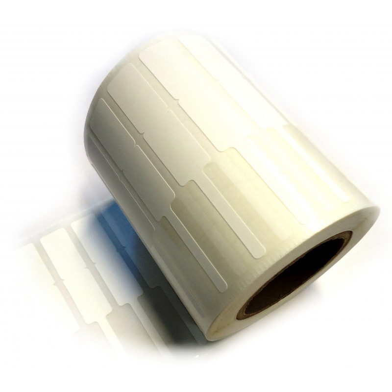 Rola Etichete Bijuterii, Flippy, 1000 et./rola, din Plastic, 90 x 30 mm, Alb