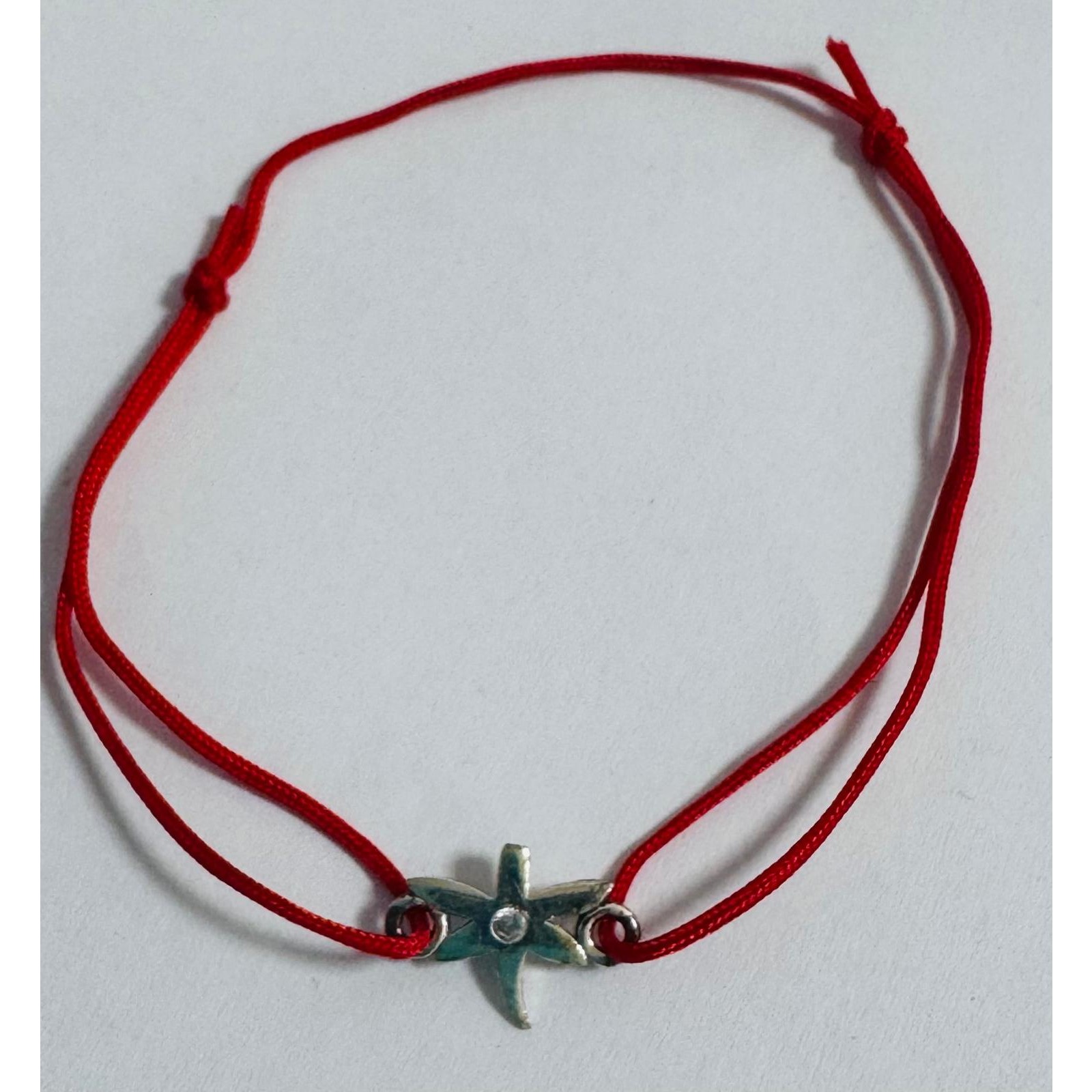 Bratara Snur Reglabil, Argint 925, Libelula cu Piatra, Jolie Silver