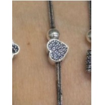 Bratara din Argint 925, charm Inima, 4.86 g, Jolie Silver